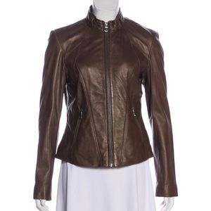 Andrew Marc leather coat